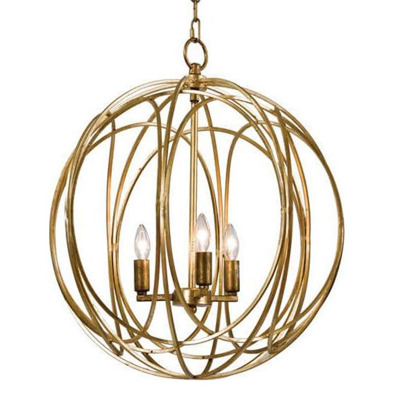 Люстра Golden Sphere Chandelier Золотой в Уфе | Loft Concept 