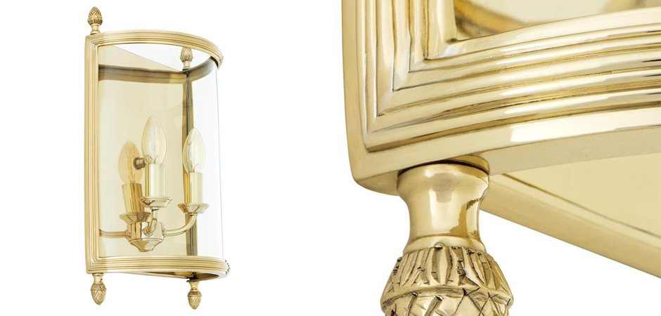 Бра Wall Lamp Lennon M Brass - Loft-Concept в Уфе