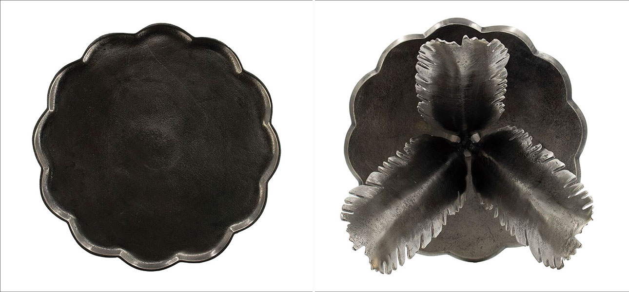 Столик алюминиевый с основанием в виде пера Raymond - фото №1