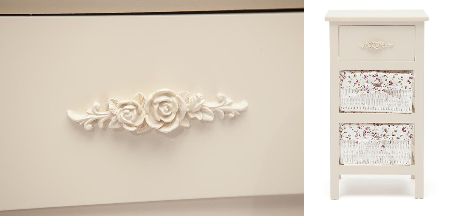 Тумба детская в стиле прованс Provence Butter White Boxes with 