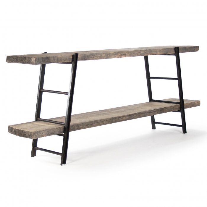 Стеллаж Industrial Iron Rustic Console  в Уфе | Loft Concept 