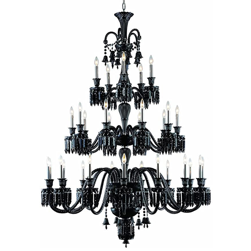 Люстра BACCARAT Zenith Midnight Chandelier 35 Черный в Уфе | Loft Concept 