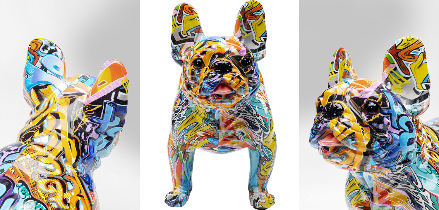 Статуэтка Graffiti Bulldog - фото