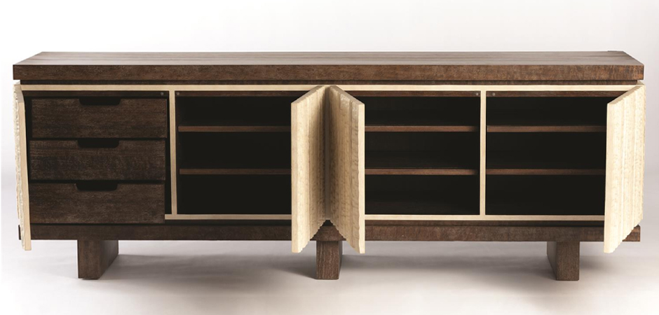 Riverside Textured Long Sideboard  - фото №1