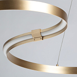 Люстра подвесная светодиодная в виде волнообразной ленты Ribbon Vortex варинант исполнения - 20 | Loft Concept в Уфе