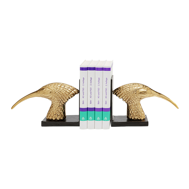 Держатель для книг Golden Thoth Черный Золотой в Уфе | Loft Concept 