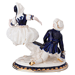 Статуэтка фарфоровая Влюбленная пара Charming Statuette варинант исполнения - 2 | Loft Concept в Уфе