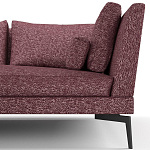 Мебельная ткань Шенилл фиолетовый цвет 138 см T4-25 варинант исполнения - 7 | Loft Concept в Уфе