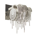 Бра с перфорированными металлическими дугами и цепочками 22 см Atlantis Chain варинант исполнения - 7 | Loft Concept в Уфе