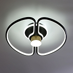 Потолочный светильник черного цвета круглой формы Luke Lampco Tracer Lamp варинант исполнения - 2 | Loft Concept в Уфе