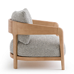 Кресло с каркасом из массива ясеня Deniaud Ash Grey Armchair варинант исполнения - 4 | Loft Concept в Уфе