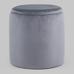 Пуф Alice Poof Grey Серый велюр варинант исполнения - 5 | Loft Concept в Уфе