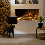 Лампа COLLECTION OF DOGS с абажуром Бультерьер варинант исполнения - 6 | Loft Concept в Уфе