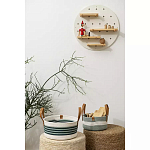 Корзина для хранения с ручками Interlacement Green варинант исполнения - 5 | Loft Concept в Уфе