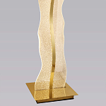 Торшер с изогнутым каркасом Golden Wave варинант исполнения - 2 | Loft Concept в Уфе