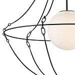 Подвесной светильник из тонких прутьев в форме колокола Forged Thin Rods варинант исполнения - 2 | Loft Concept в Уфе