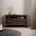 Дизайнерский комод в металлическом каркасе Valerian варинант исполнения - 2 | Loft Concept в Уфе