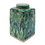 Ваза с малахитовым узором MALACHITE варинант исполнения - 2 | Loft Concept в Уфе