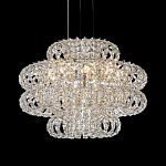 Люстра круглая с россыпью хрусталя Perfection of Diamonds варинант исполнения - 2 | Loft Concept в Уфе