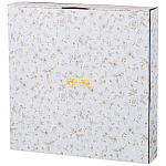 Блюдо сервировочное круглое с цветочным принтом 27 Floral Charm варинант исполнения - 2 | Loft Concept в Уфе