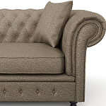 Мебельная ткань Шенилл коричневый цвет 138 см T4-21 варинант исполнения - 7 | Loft Concept в Уфе