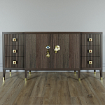 Большой Комод-буфет Elsa Dreams Walnut с ящиками варинант исполнения - 3 | Loft Concept в Уфе