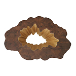 Кофейный стол Burl Exotic tree Coffee Table Black варинант исполнения - 2 | Loft Concept в Уфе