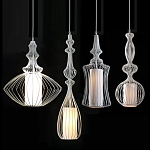 Подвесной светильник Wire Dream Pendant 1 Белый варинант исполнения - 1 | Loft Concept в Уфе