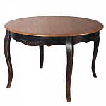 Стол круглый из массива березы в стиле прованс Vintage варинант исполнения - 1 | Loft Concept в Уфе