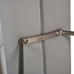 Стул барный серый с обивкой из экокожи Special Support варинант исполнения - 4 | Loft Concept в Уфе