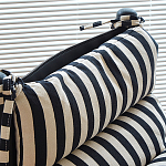 Кресло черно-белое со съемными подушками Celebrity варинант исполнения - 4 | Loft Concept в Уфе