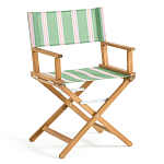 Кресло режиссерское из акации и ткани Geneva варинант исполнения - 1 | Loft Concept в Уфе