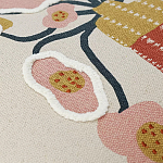 Подушка с цветочным принтом Blooming Elegance Rose варинант исполнения - 2 | Loft Concept в Уфе