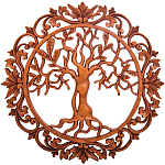 Панно из дерева Breath Panel With Trees варинант исполнения - 1 | Loft Concept в Уфе