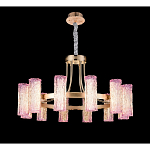 Люстра круглая с текстурными цилиндрическими плафонами Glimpse варинант исполнения - 4 | Loft Concept в Уфе