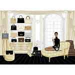 Megan Hess The Bag варинант исполнения - 2 | Loft Concept в Уфе