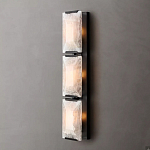 Бра из 3-х прямоугольных мраморных панелей Calling to Shine варинант исполнения - 1 | Loft Concept в Уфе