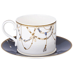 Чайный набор из фарфора с изображением лошадей на 6 персон 12 предметов Porcelain Horse Set   варинант исполнения - 2 | Loft Concept в Уфе