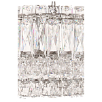 Люстра подвесная круглая из прозрачного хрусталя с корпусом из металла цвета хром Selfsufficient варинант исполнения - 2 | Loft Concept в Уфе