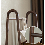 Вешалка деревянная с 2- мя ящиками Moon Walnut Furniture варинант исполнения - 6 | Loft Concept в Уфе