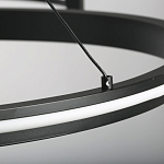 Люстра подвесная светодиодная в виде волнообразной ленты Ribbon Vortex варинант исполнения - 9 | Loft Concept в Уфе