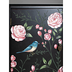 Комод деревянный Tits on flowers варинант исполнения - 8 | Loft Concept в Уфе