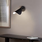 Бра с поворотным плафоном Aracea Black Wall Lamp варинант исполнения - 6 | Loft Concept в Уфе