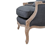 Кресло Ava Classical Armchair graphite flax варинант исполнения - 5 | Loft Concept в Уфе