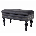 Мягкая банкетка с зоной для хранения Casket Dark Grey варинант исполнения - 2 | Loft Concept в Уфе