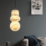 Подвесной светильник с фигурными плафонами Stone Triad варинант исполнения - 3 | Loft Concept в Уфе