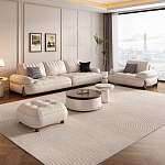 Кресло кожаное с деревянным каркасом Furniture Medieval варинант исполнения - 2 | Loft Concept в Уфе