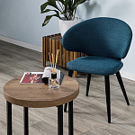 Стол журнальный круглый в стиле лофт Urban Style Space 2 варинант исполнения - 3 | Loft Concept в Уфе