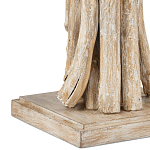 Настольная лампа с каркасом в виде веток деревьев с абажуром из ткани Natural Driftwood варинант исполнения - 2 | Loft Concept в Уфе