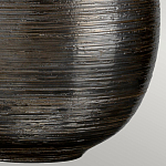 Настольная лампа с круглым фарфоровым основанием ручной работы с покрытием глазурью и белым абажуром из искусственного шелка Elstead Lighting варинант исполнения - 5 | Loft Concept в Уфе